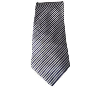Nantucket Brand Blue Striped Tie Career Preppy Ivy League‎ Finance Bro Banker